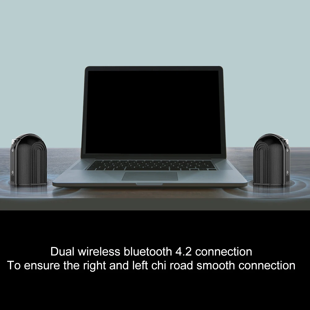 OVEVO D20 водонепроницаемый магнитный динамик bluetooth сплит-Тип USB мини беспроводной bluetooth динамик 2 шт