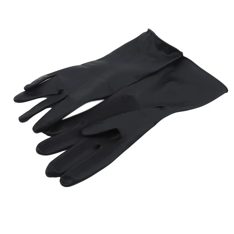 

1 Pair Hair Thicker Rubber Gloves Hair Dyed Gloves Durable anti-slip Beauty Salons Hairdressing Hair Care Styling Tools Hot