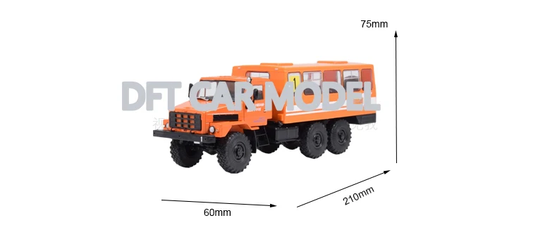 1:43 сплав Ural-4322 грузовик модель детских игрушечных автомобилей авторизованный игрушки для детей