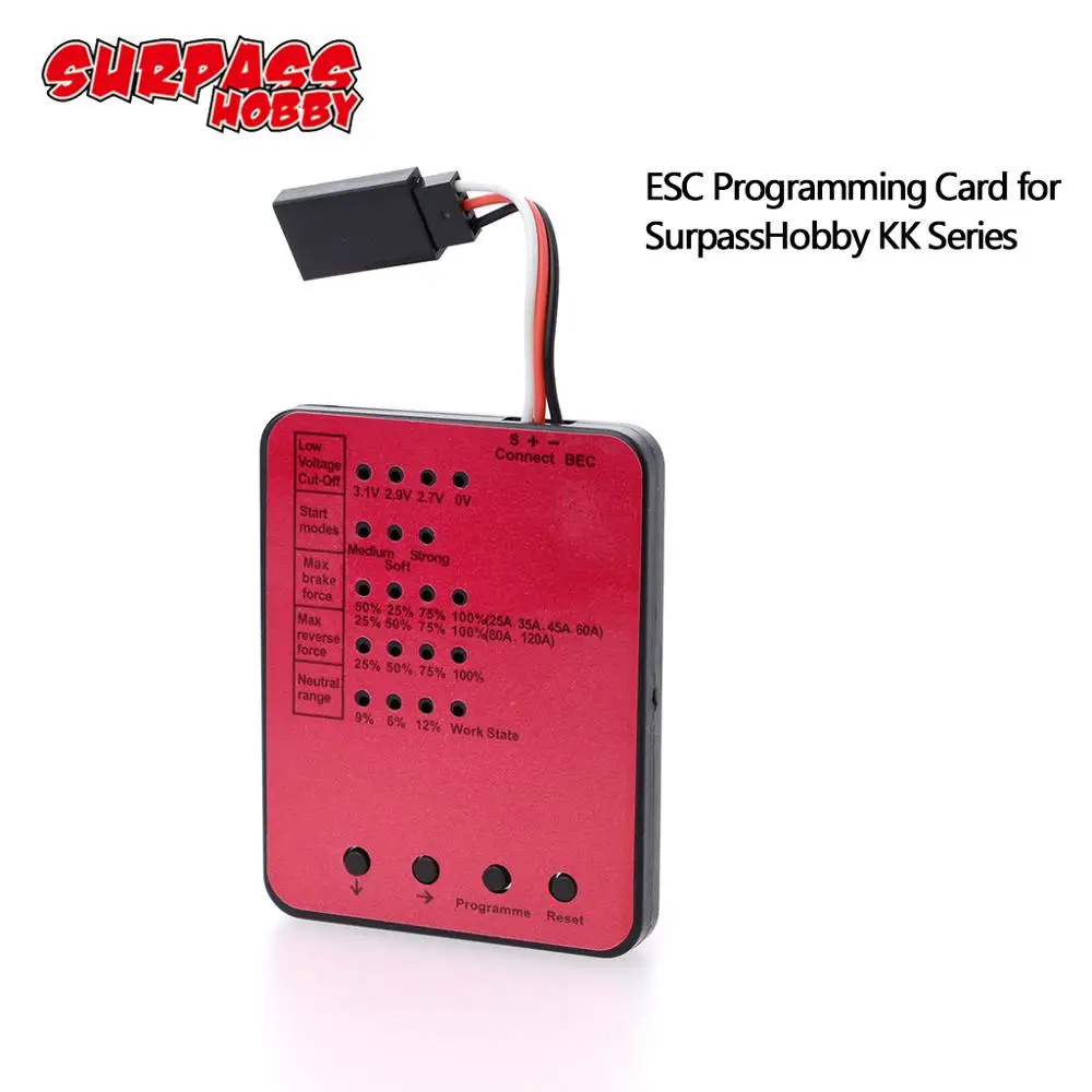 Программная карта SURPASS HOBBY KK ESC для радиоуправляемой машинки программная