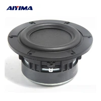 aiyima 1pc 4 inch full range audio speaker 8 ohm 60w diy bookshelf loudspeaker high power home theater sound music speaker