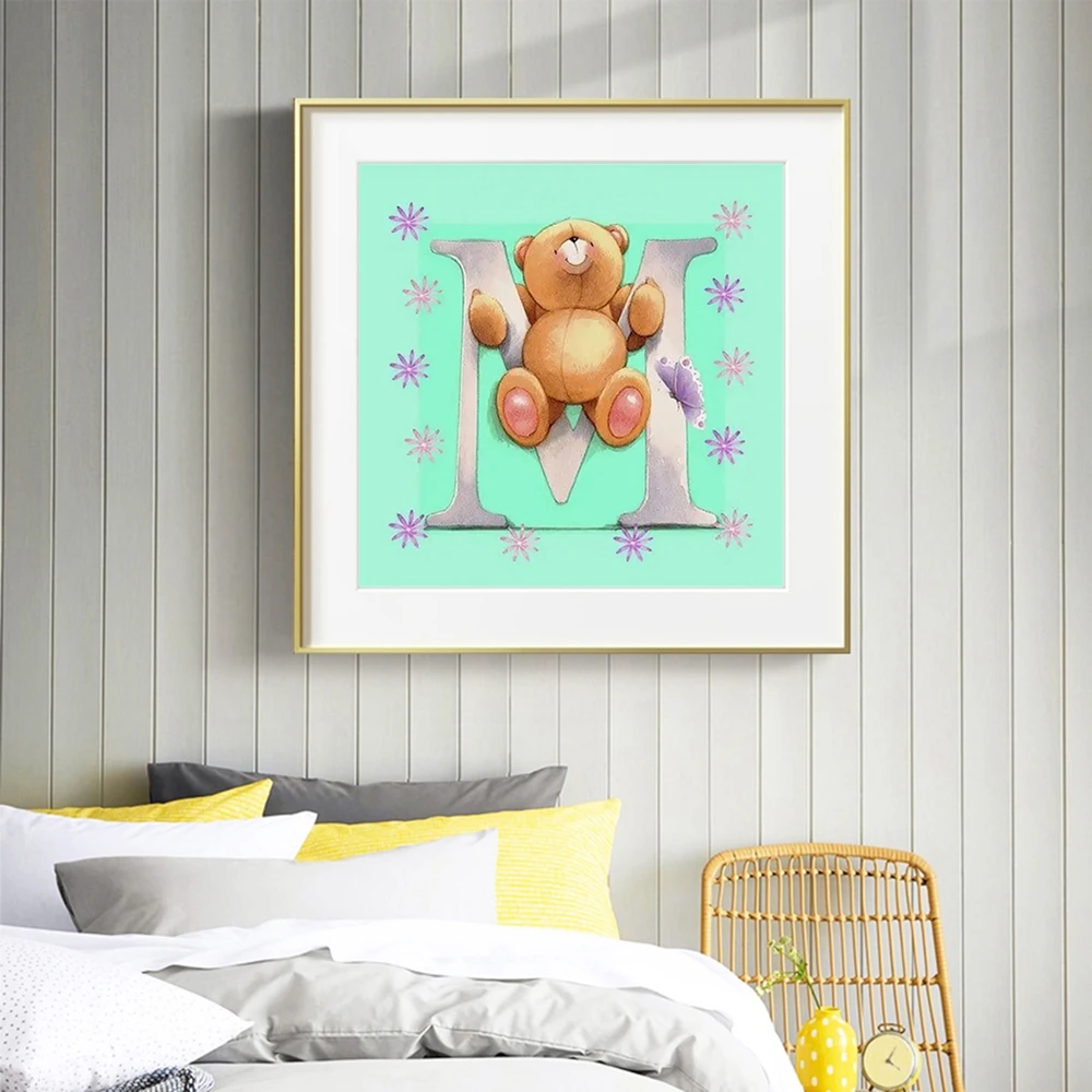 Набор для алмазной вышивки сделай сам Алмазная мозаика с текстом и надписью 5d