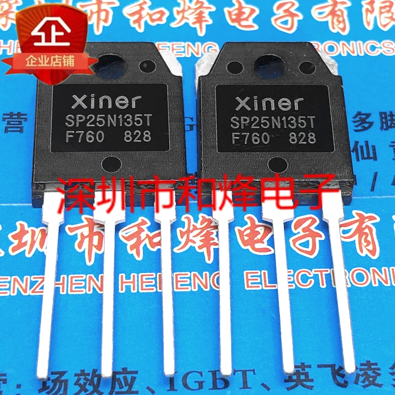 SP25N135T Новое точечное соединение TO - 3 p IGBT широко используемые коммерческие