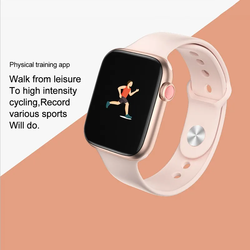 Новые умные часы FT50 с монитором температуры тела и термометром на браслете для отслеживания фитнеса SmartWatch для Android и iOS.