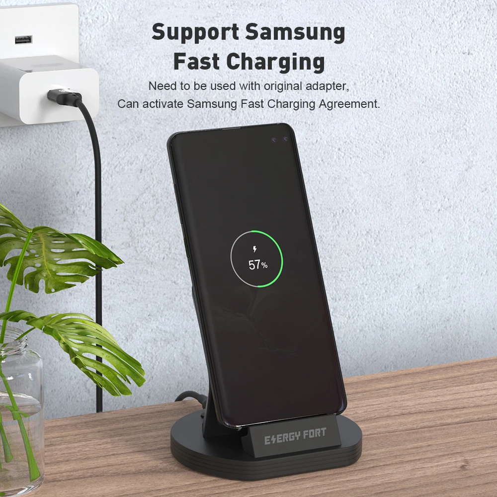 Магнитная док-станция SIKAI для быстрой зарядки телефонов Huawei Mate 40 Pro Samsung Xiaomi iPhone 11 12