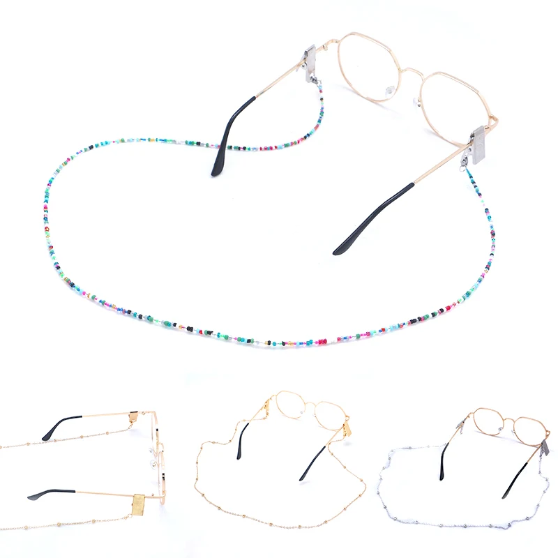 

Multi-function Bead Chain Decoration Face Shield Anti-losing Glasses Chain Mask Chain