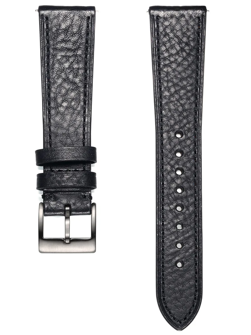 HEMSUT Italy Genuine Cow Leather Watch Band For Man Vintage Soft Wrap Handmade Leather Watch Straps Quick Release  22mm18mm20mm