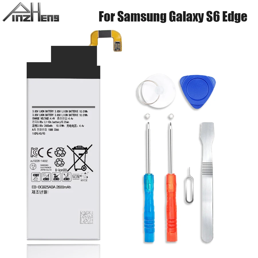 Аккумулятор для Samsung Galaxy S6 Edge G9250 G925FQ G925F G925S G925V G925A|Аккумуляторы мобильных