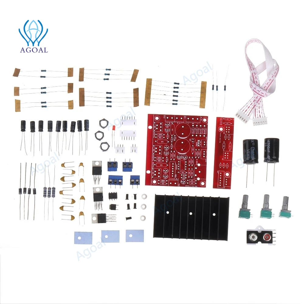 

AC8-18V * 2 TDA2030A 2.1 Stereo Audio Amplifier 3 Channel Subwoofer Amplifier Board power amplifier board DIY