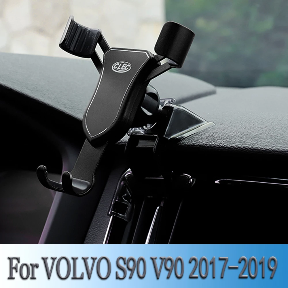 Держатель сотового телефона для автомобиля Volvo S90 2017 2018 2019 устанавливаемое на