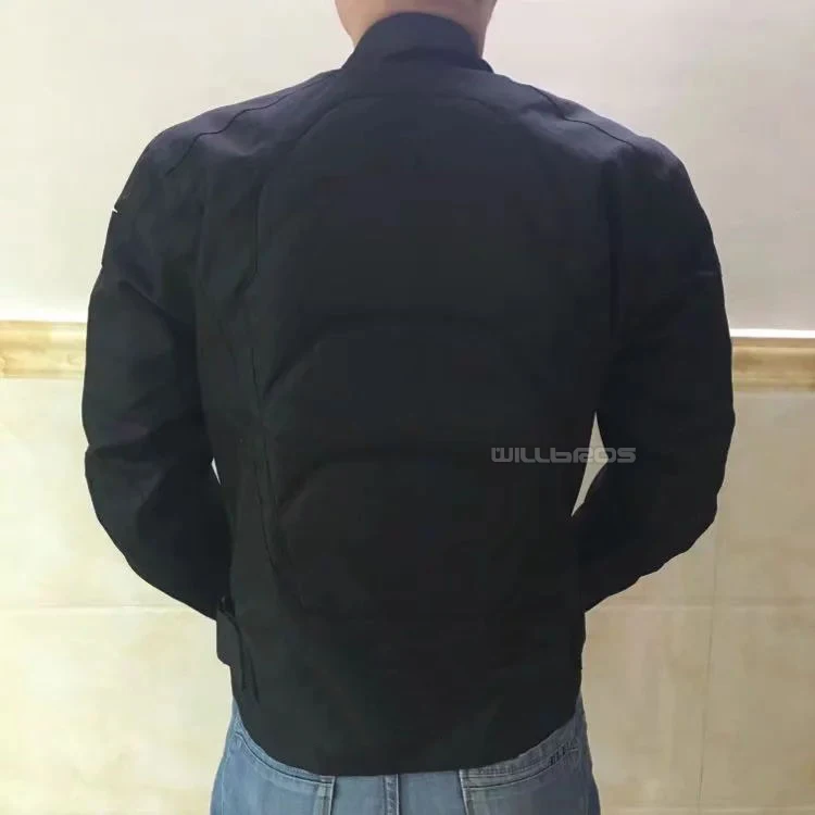 

Motorcycle Textile Jacket Motorbike Scooter Locomotive Black White Red Jackets With Protector