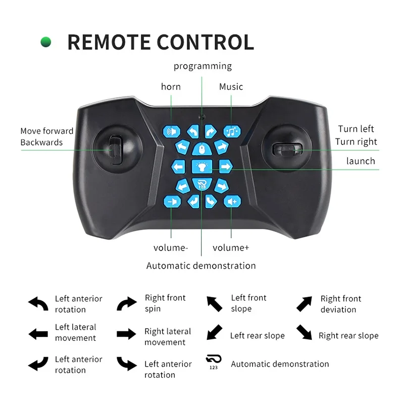 

Multifunctio City Off-road RC Racing Car 2.4G 6CH Electric Tank Creator High-Tech Remote Control Tank Military Toys For Children