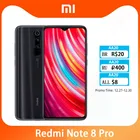 Оригинальный телефон Xiaomi Redmi Note 8 Pro смартфон 6 ГБ ОЗУ 128 Гб ПЗУ Android сотовый телефон Глобальная Версия Мобильный телефон