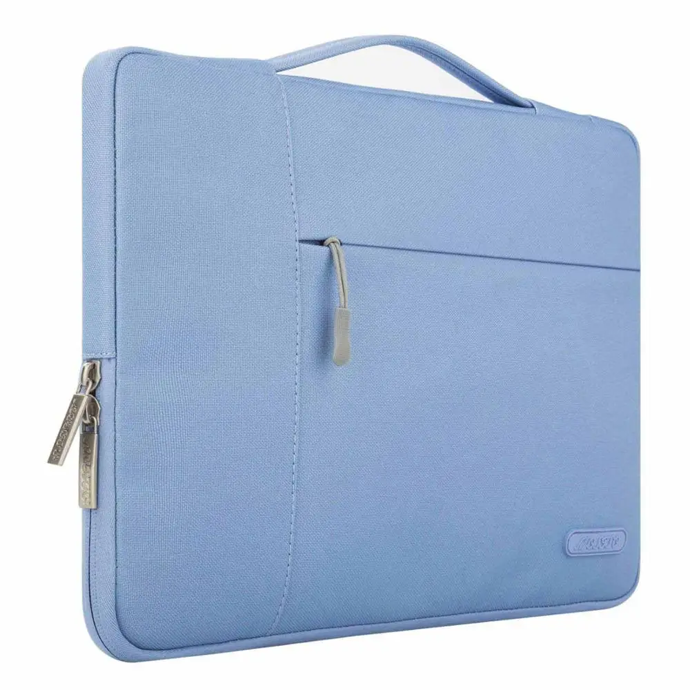 Serenity Blue Color MOSISO 11 12 13 14 15 дюймов Сумка для ноутбука водонепроницаемая для мужчин и женщин чехол для ноутбука Macbook Pro 13,3 15,6 компьютер Ba - Цвет: Serenity Blue Color