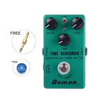 Demon TS808 Tube Screamer Overdrive Pro Vintage педаль эффектов для электрогитары 2 в 1 Overdrive и True Buypass