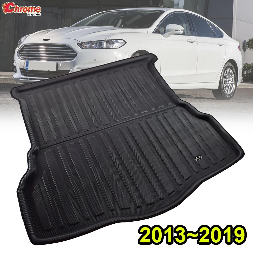 Для Ford Fusion Mondeo 2013 2014 2015 2016 2017 2018 задний багажник коврик Коврики для багажника