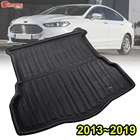 Для Ford Fusion Mondeo 2013 2014 2015 2016 2017 2018 задний багажник коврик Коврики для багажника ЛОТОК ковер площадку автомобильные аксессуары