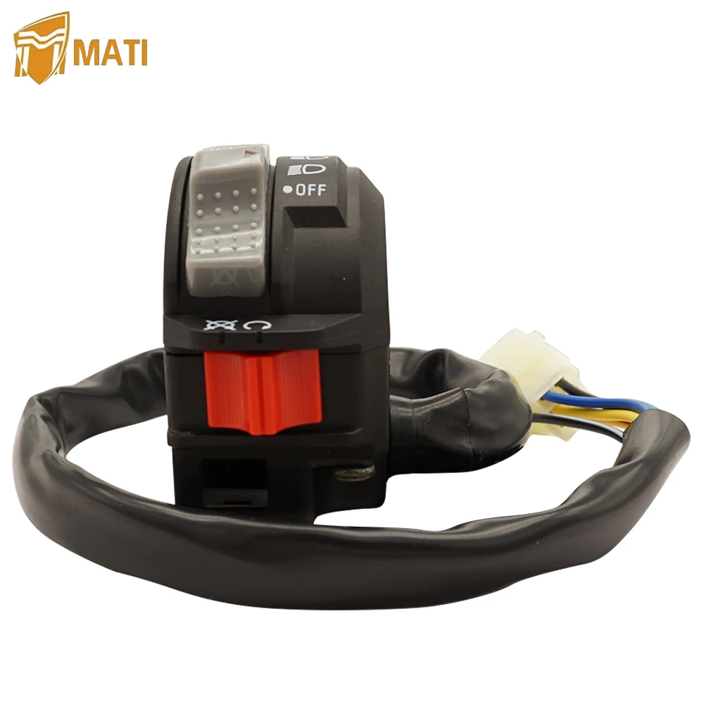 Левый переключатель на руль фара управления двигателем для Yamaha ATV Banshee 350 YFZ350 YFZ