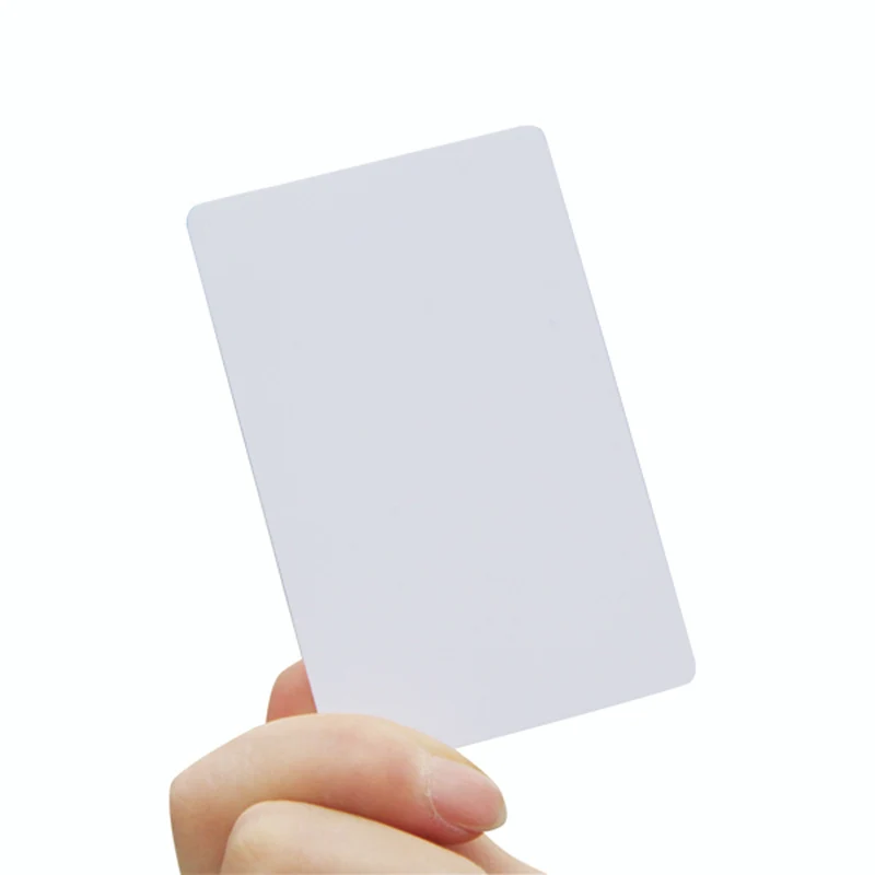 ISO14443A 0 8 мм тонкая Пассивная RFID карта 13 56 МГц MF S50 бесконтактная IC смарт NFC метка для