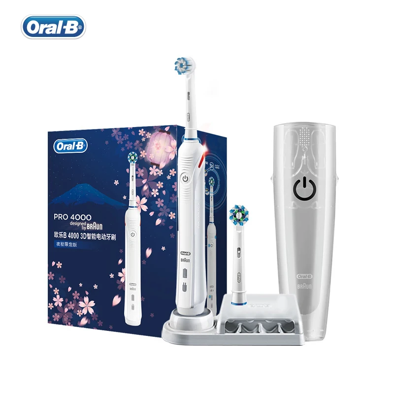 Зубная щетка Oral B 3D звуковая электрическая для взрослых|Электрические зубные
