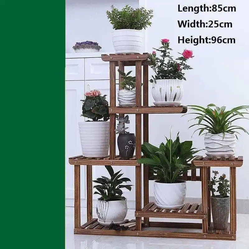 

Pour Plante Estante Para Plantas Estanteria Escalera Plantenrekken Dekoration Balcony Shelf Stojak Na Kwiaty Flower Stand