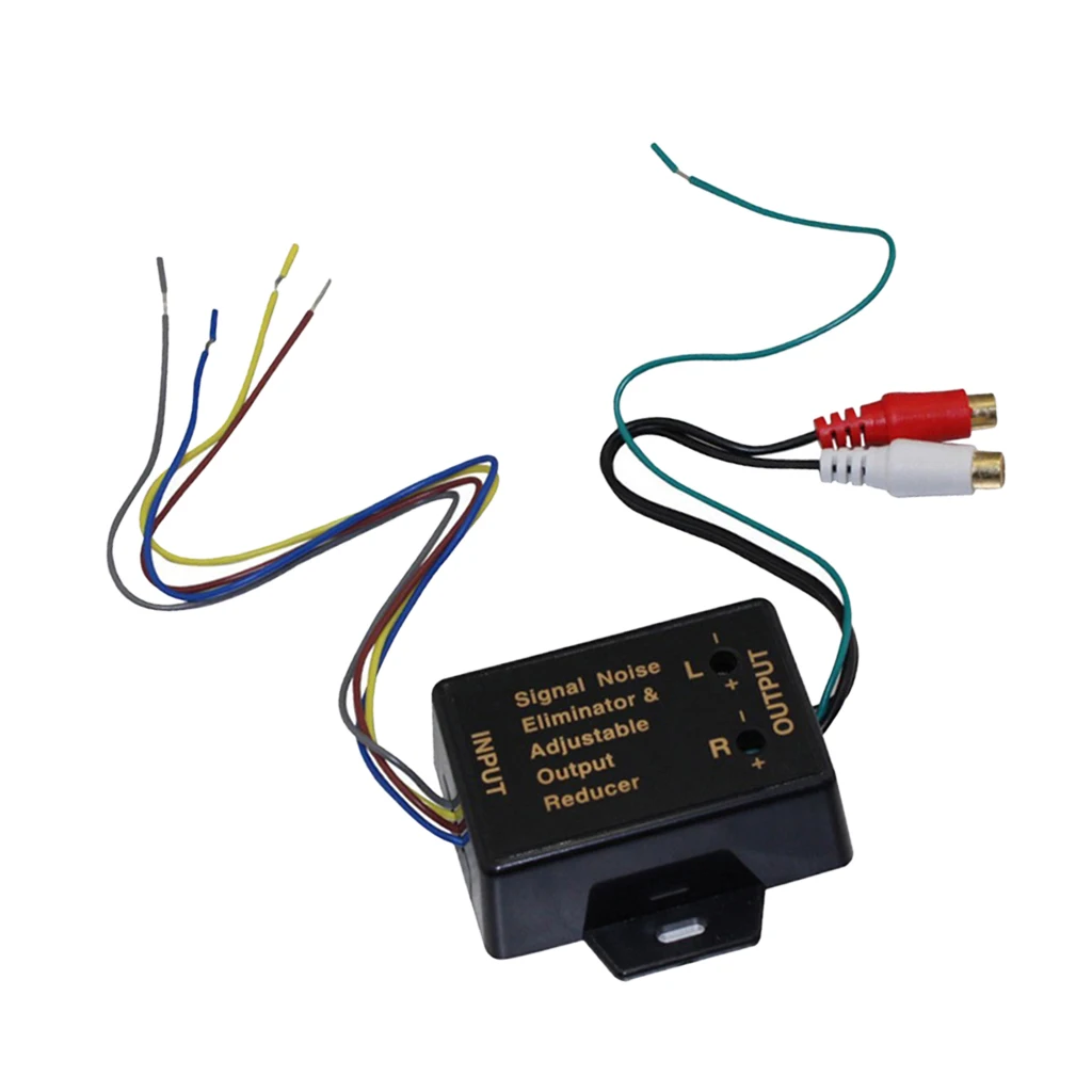 Преобразователь высокого уровня в низкий автомобильный аудиопреобразователь