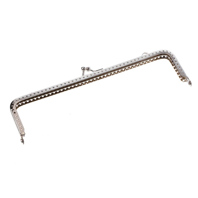 

1PC Square Metal Frame Kiss Clasp For Handle Bag Purse Accessories DIY 18cm