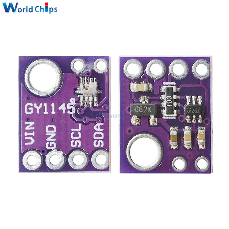 I2C SI1145 UV IR Видимый датчик GY1145 6 контактный светильник секционная плата модуль