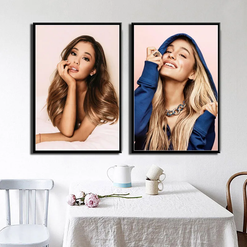 Ариана Гранде Поп музыка звезда певец красота Искусство Рисование Шелковый