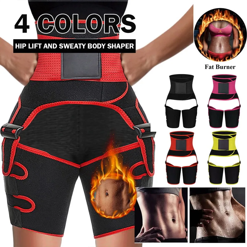 Горячая Распродажа мышцы группа Вес потери Body Shaper неопрена узкие ботфорты выше