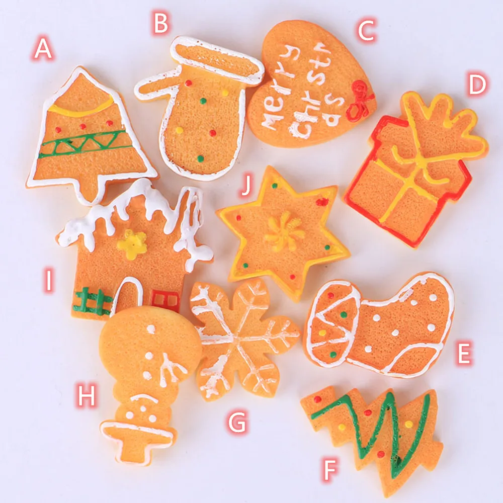 

Плоские кабошоны из смолы 10 шт., большие рождественские конфеты, кабошон, очаровательные украшения «сделай сам», кабошон из смолы с плоской ...