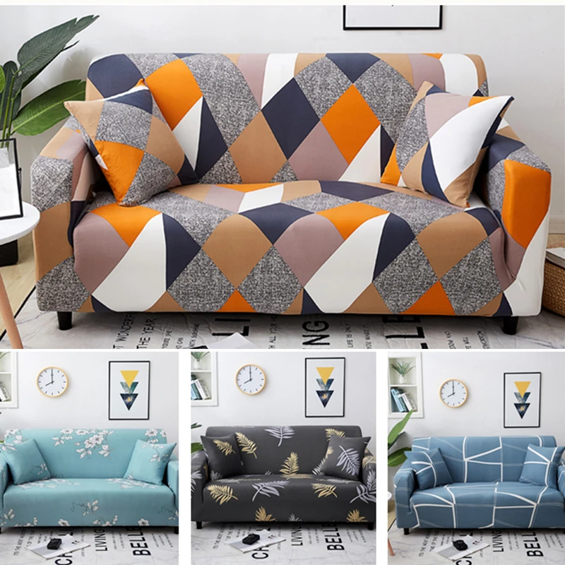 Растягивающиеся Чехлы секционные эластичные чехлы для диванов гостиной
