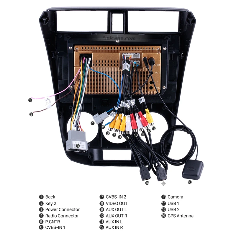 Seicane Android 9 0 2DIN 10 1 &quotавтомобильное радио GPS навигация FM WIFI для 2011-2015 2016 Honda CITY