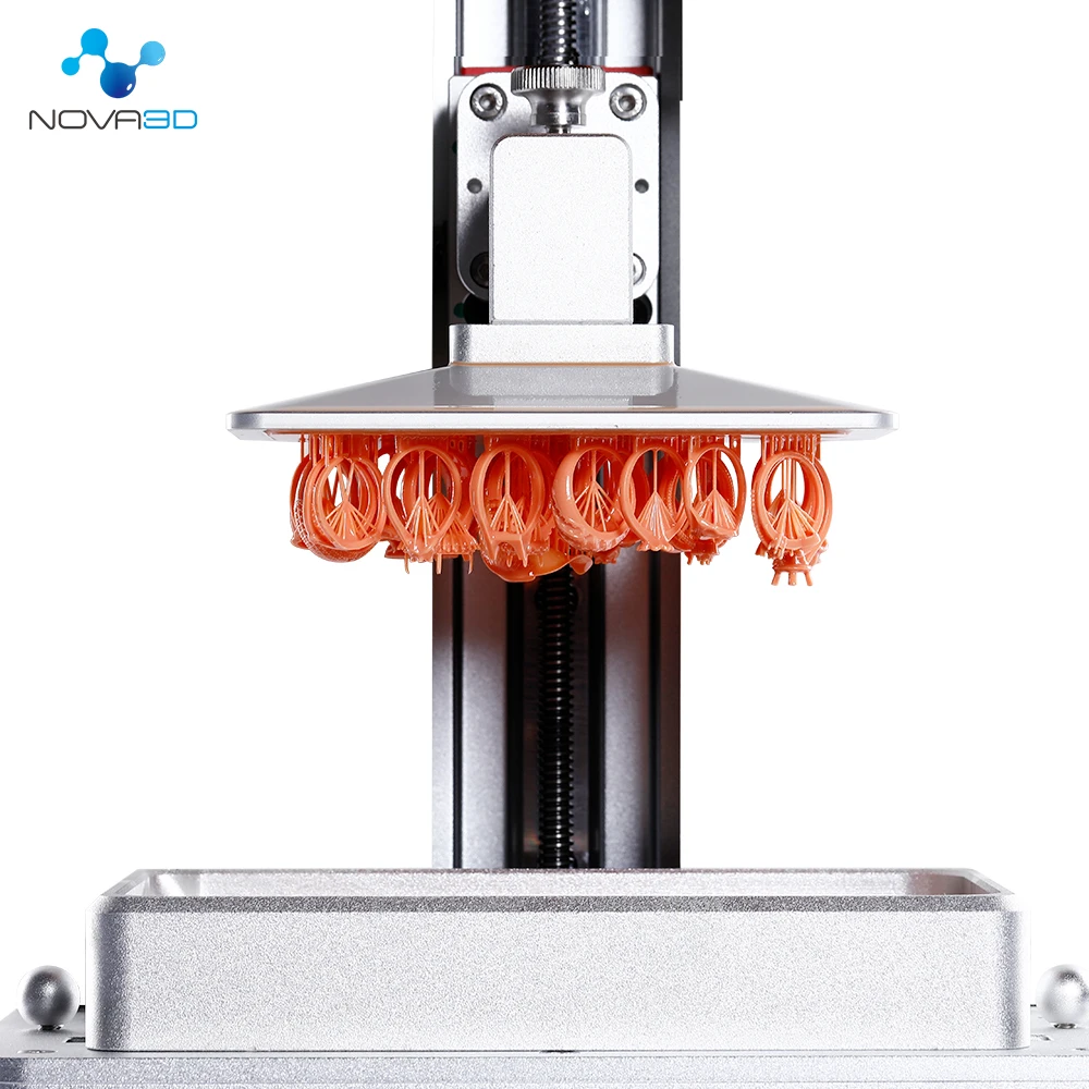 NOVA3D Красный воск Смола 3D принтер УФ импресора печать Высокоточный материал