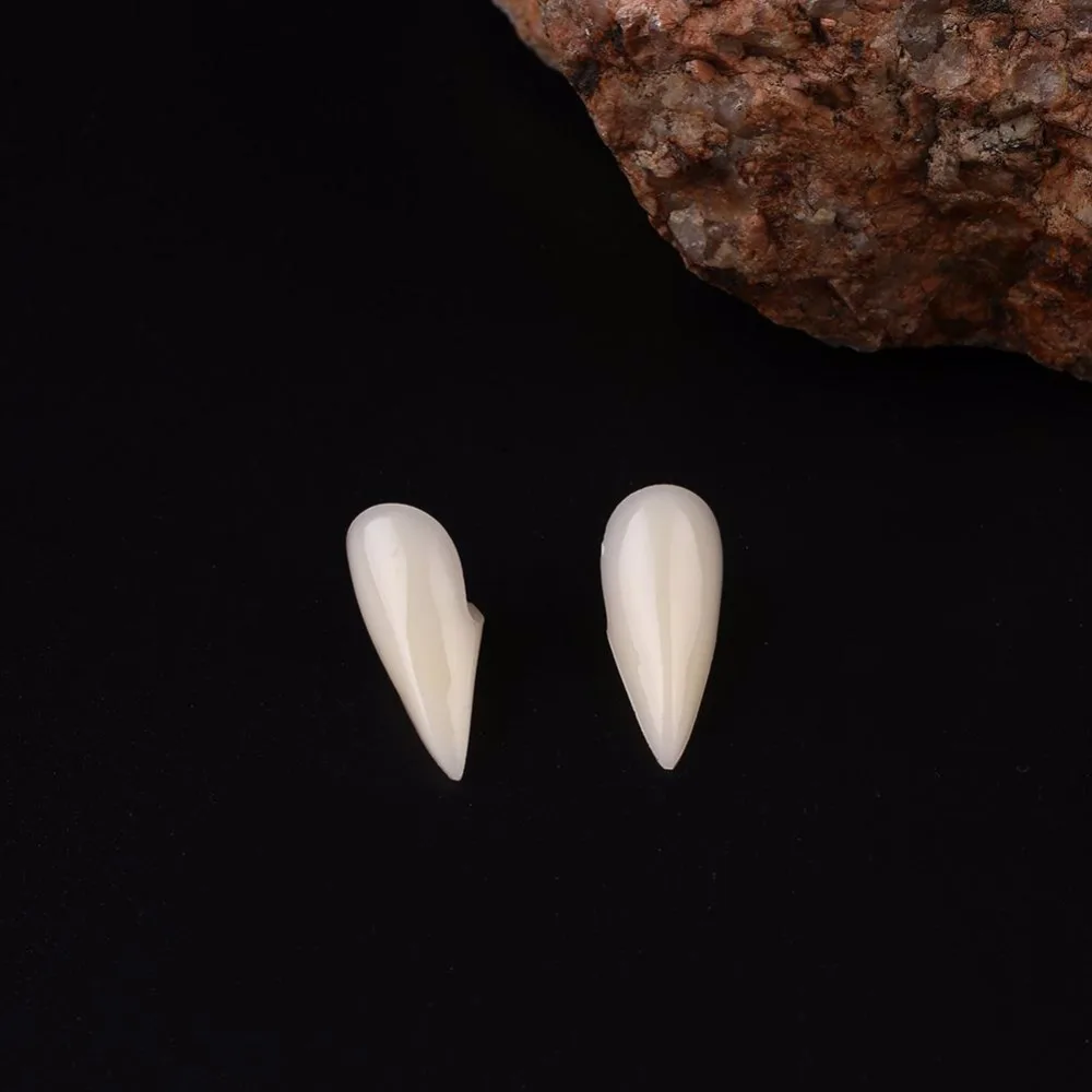 Вампирские зубы таможенный террор вечерние Косплей протезы нарядное платье для