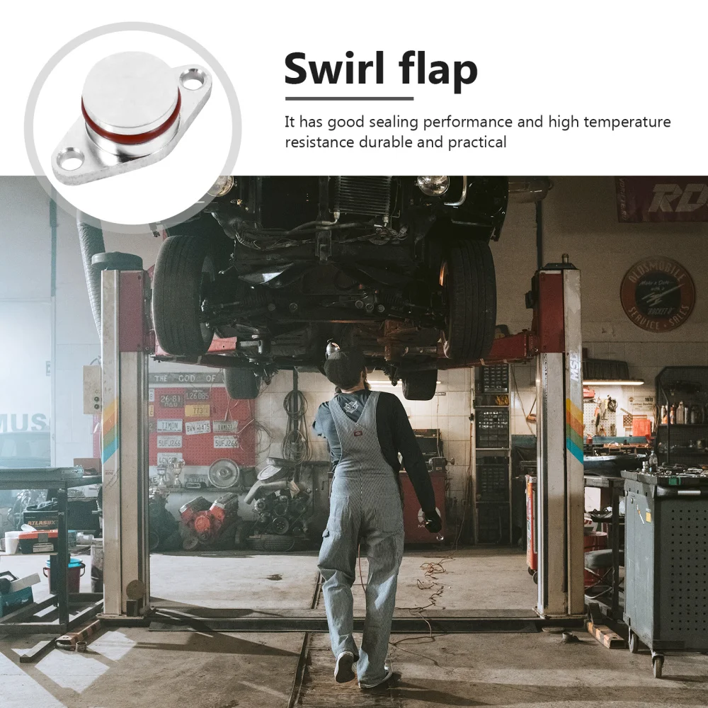

1 Set Diesel Swirl Flap Blanks Replacement Car Blank Repair Kit with Gaskets