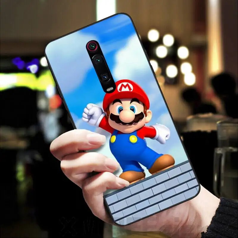Wumeiyuan дядя Марио DIY чехол для телефона с рисунком в виде ракушки Redmi K20 Note4 4X 5 5A 6 6PRO 7
