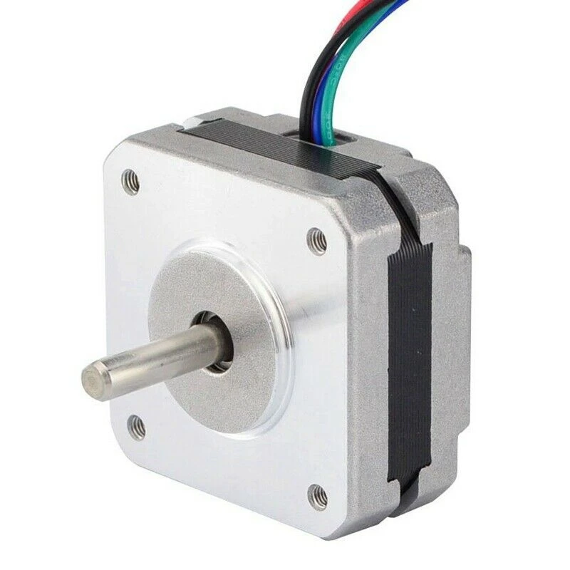 

Hugwit 2Pcs 17Hs08-1004S 4-Lead Nema 17 Stepper Motor 20mm 1A 13Ncm 42 Motor Nema17 Stepper for Diy 3D Printer