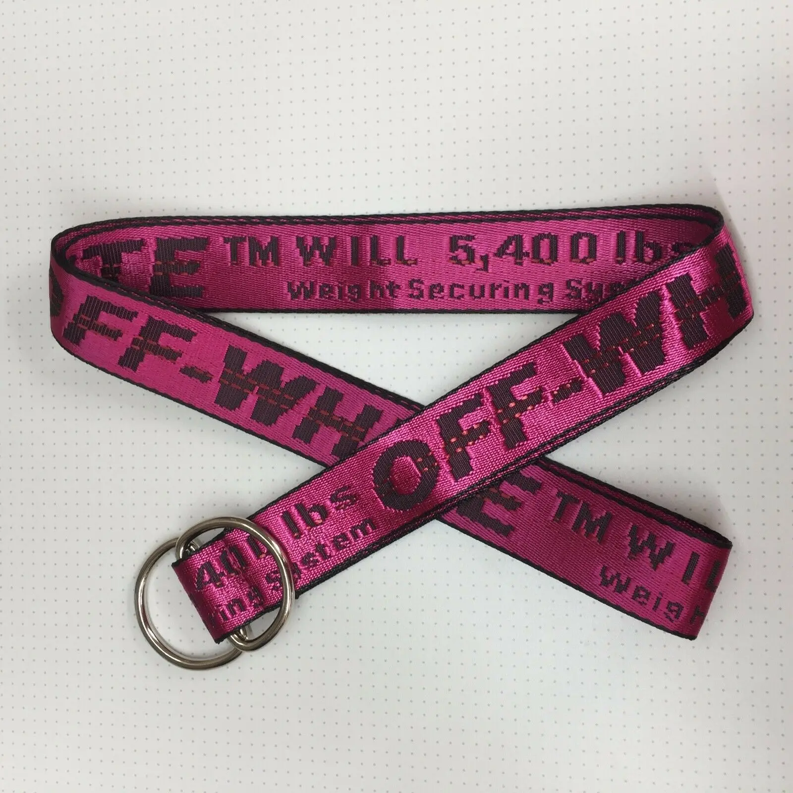 Off-White-Yellow-Belt-Gosha-Rubchinskiy-Length-Size-S-2XL-for-100cm-200cm эскиз 1 бело-желтый-пояс-Гоша-Рубчинский - Цвет: Фиолетовый