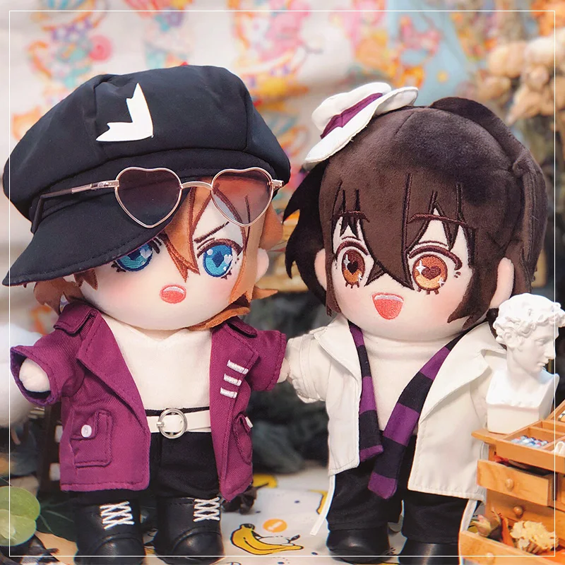 Бунго бродячие собаки дазай чуя накахара чууя плюшевая игрушка кукла аниме