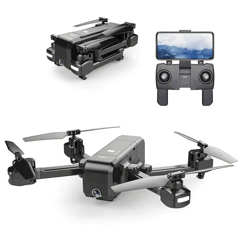 Дрон Квадрокоптер DishyKooker SJRC Z5 Wifi FPV с камерой 1080P двойной GPS динамическое