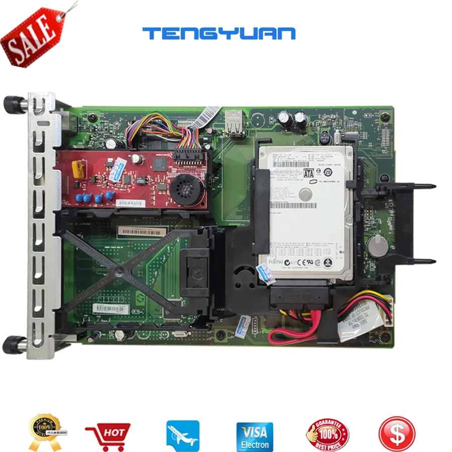 Оригинальная форматирующая плата для принтера HP Color LaserJet CM3530 3530MFP 3530 CC452-60001 CC519-67921