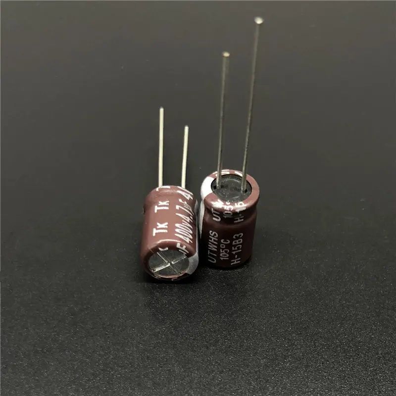 100 шт. 4 7 мкФ 400V Япония TK UTWHS серии 8x12 мм 400V4.7uF Алюминиевые Электролитические