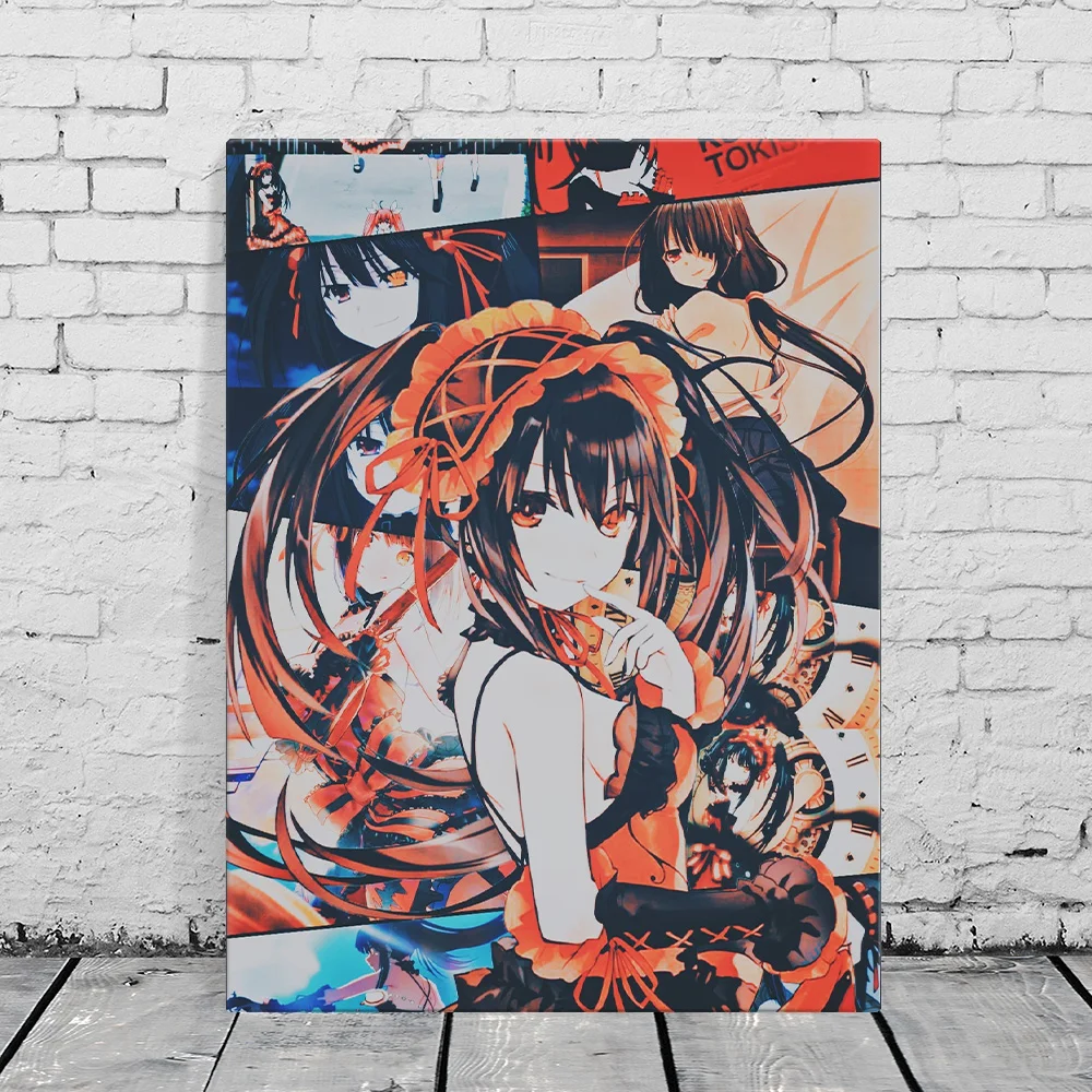 

Date a Live Kurumi Anime Collage Aesthetic Canvas Painting Wall Art Posters Prints Pictures Living Room Decoration Home Decor
