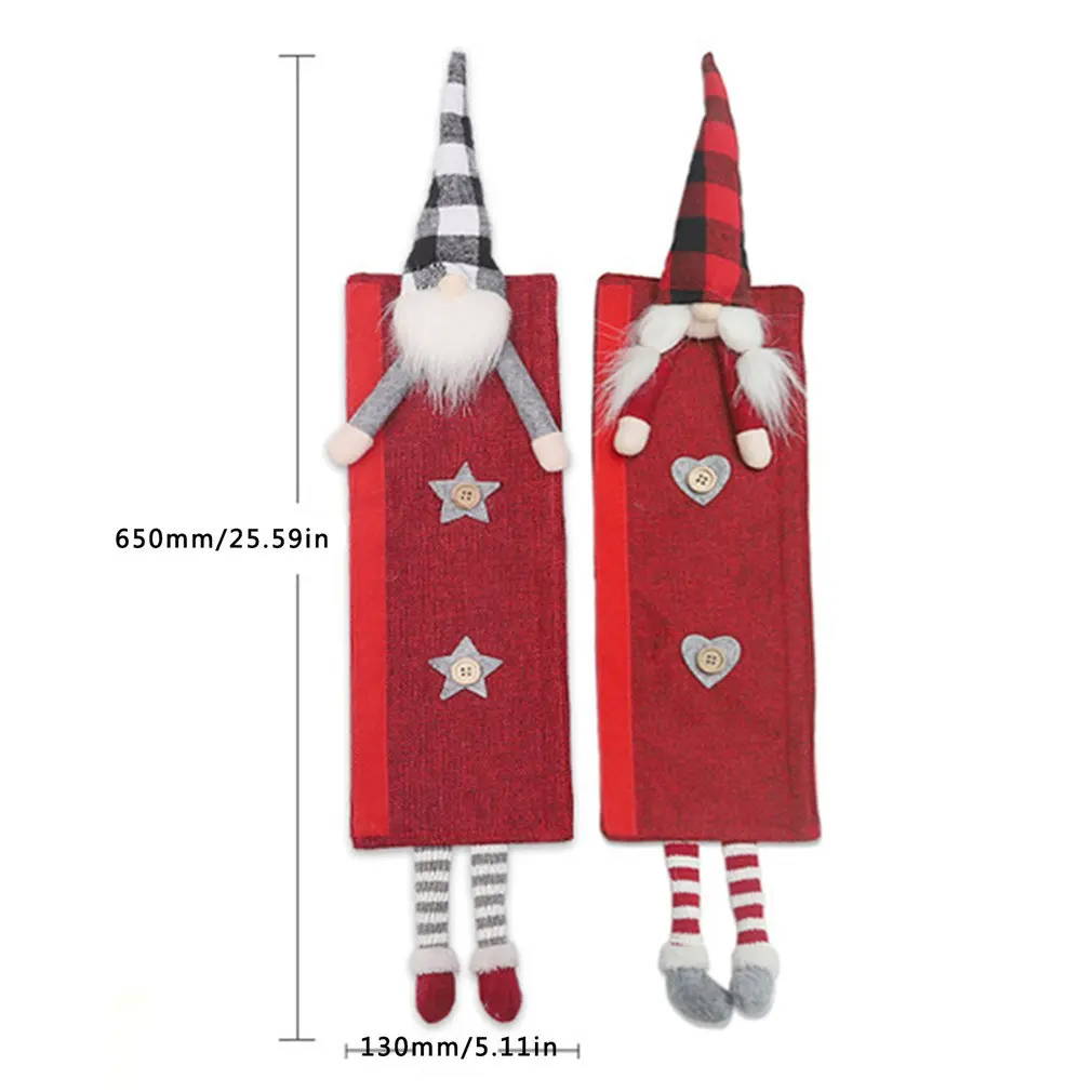 6 шт./комплект вязаные перчатки без запаха | Новогодние гирлянды-растяжки