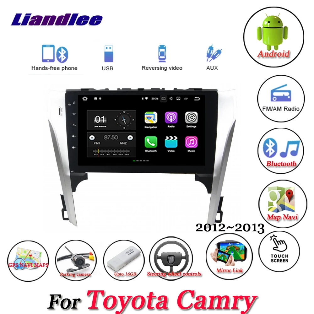 

Car Android System For Toyota Camry 2012 2013 Radio Video Wifi GPS Navigation Stereo Multimedia Player