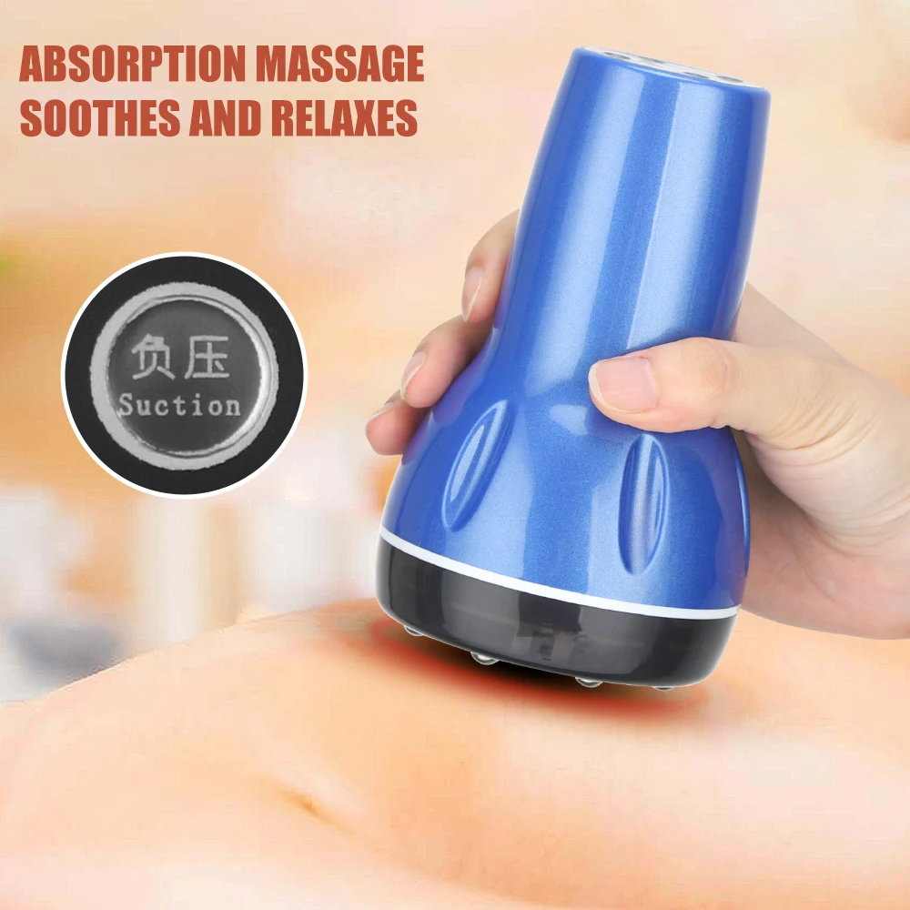 

Electric Vacuum Massager Cupping Therapy Set Suction Cups Guasha Scraping Heating EMS Fat Burning Slimming Negative Pressure