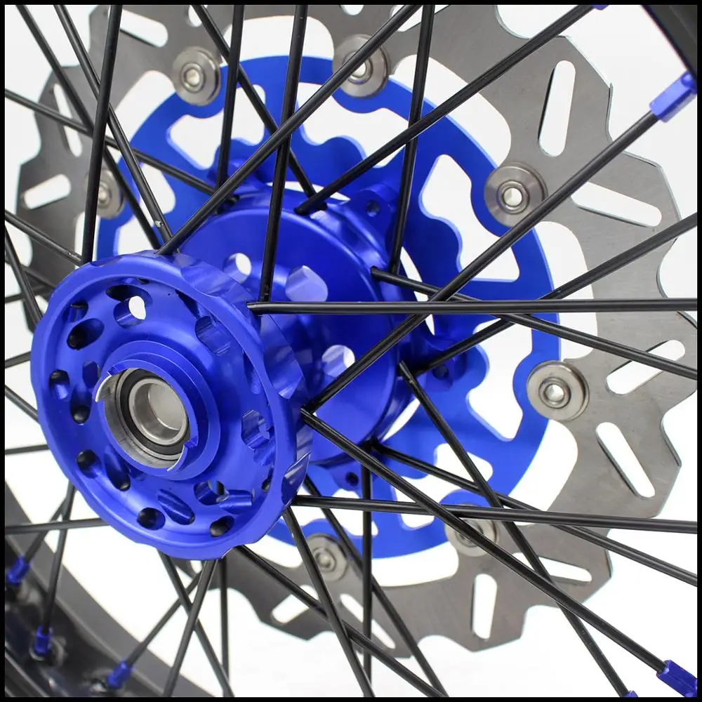 Полный комплект колес SUPERMOTO с ЧПУ 3 5/4 25 для SUZUKI DRZ400S 2000-2020 DRZ400 2000-2004 DRZ400E 2000-2007