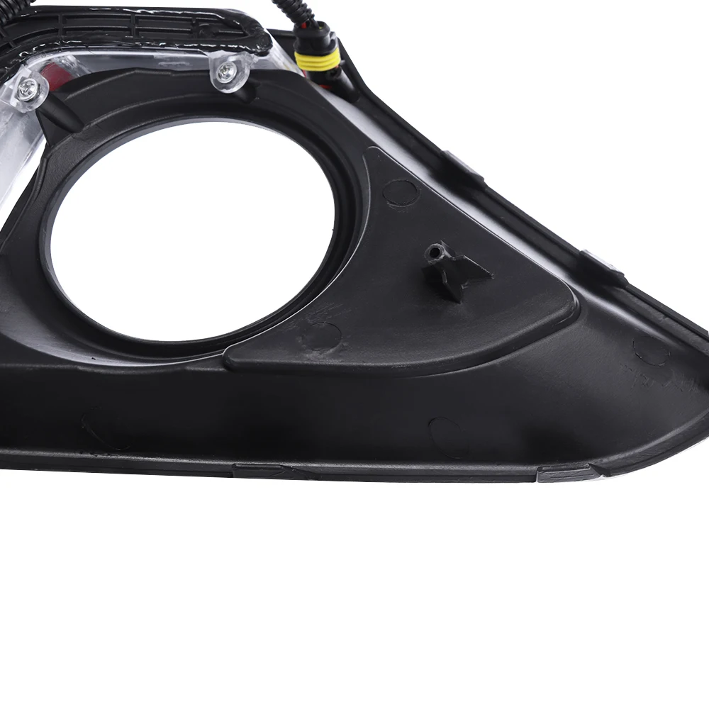Car Daytime Running Lights Daylight for Hyundai GRAND I10 2014 2015 2016 LED DRL12V ABS Fog Lamp Cover | Автомобили и мотоциклы