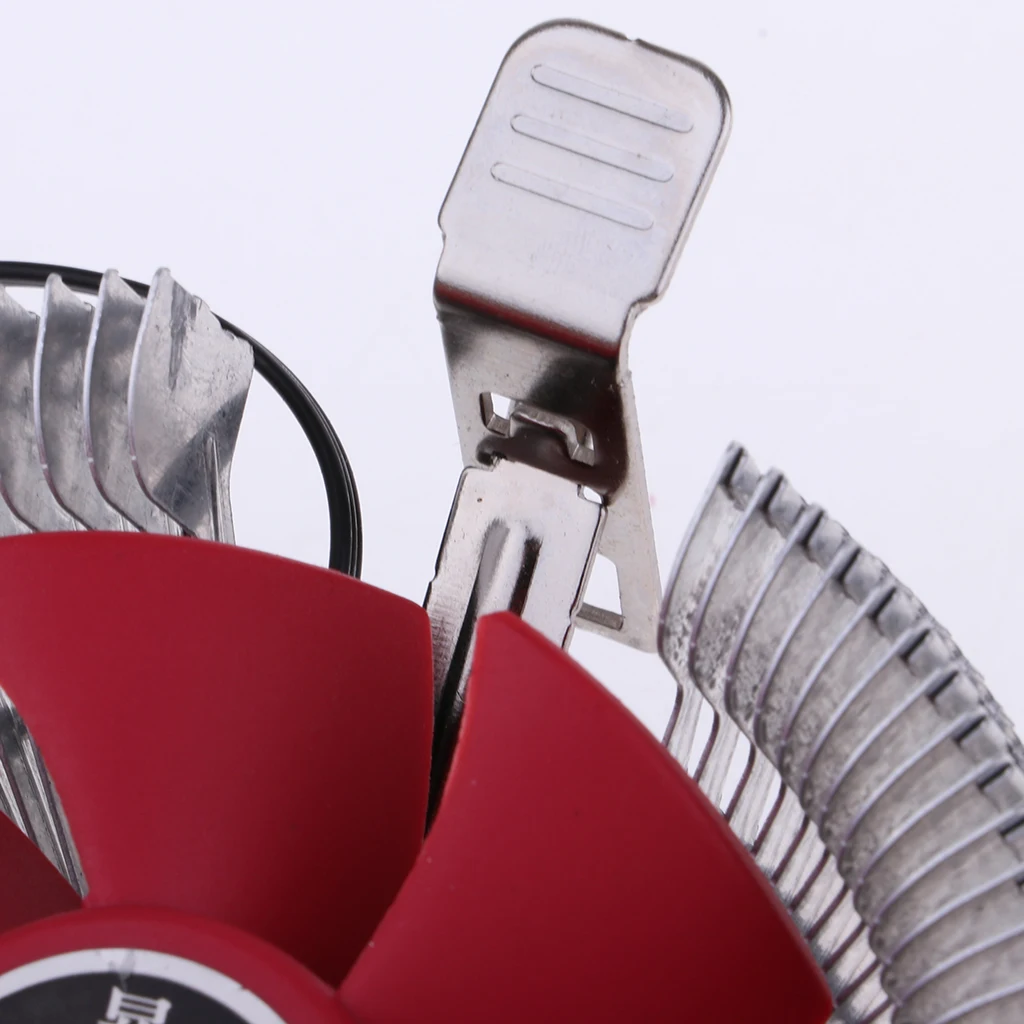 22 dBA компьютерный кулер для процессора вентилятор Радиатор 7 5 см листьев